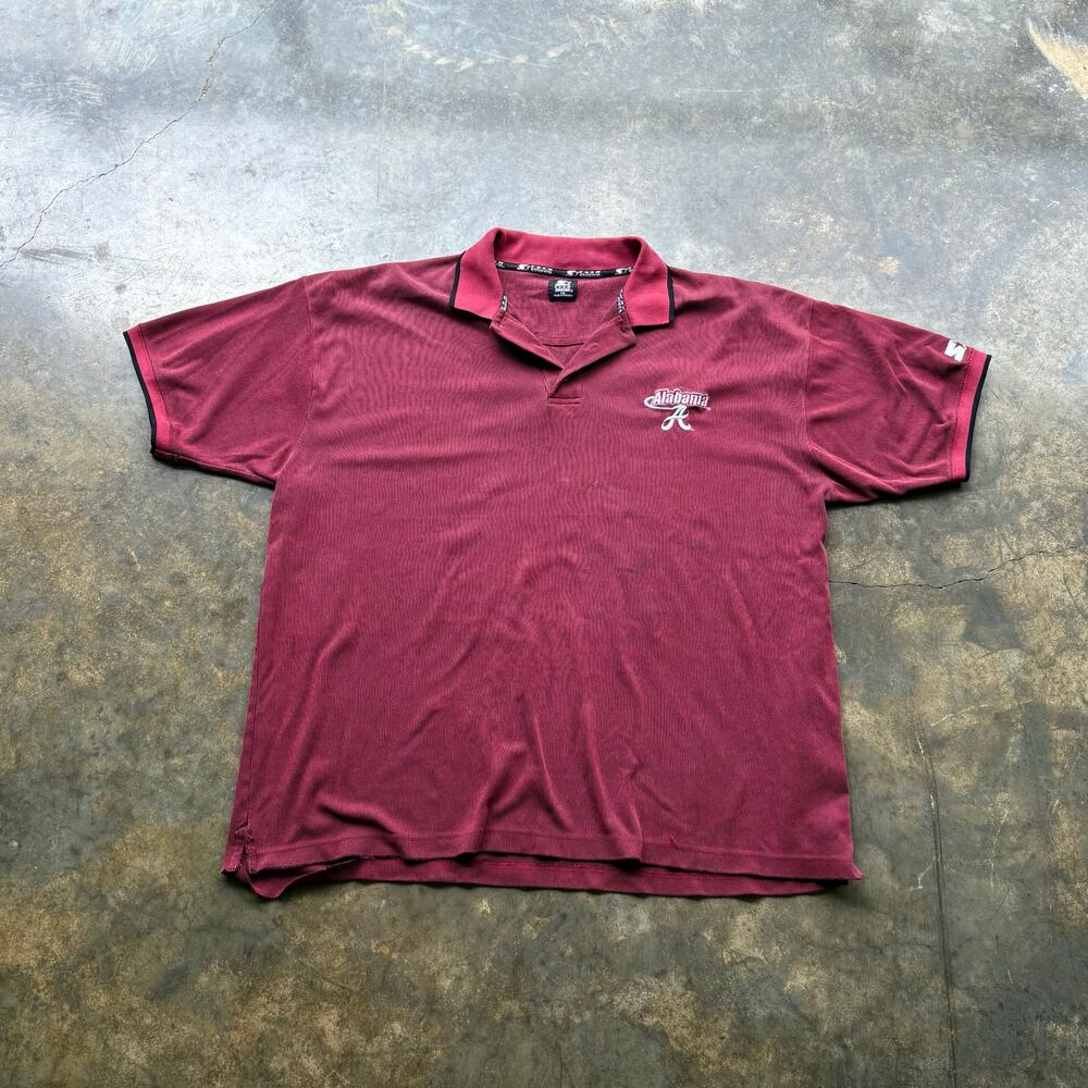 Vintage 90s Alabama‎ Crimson Tide Starter Polo